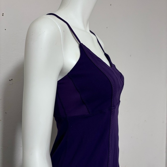 Lululemon Purple Patience Cross Back Athletic Tank Top Women's Size S - Picture 3 of 5